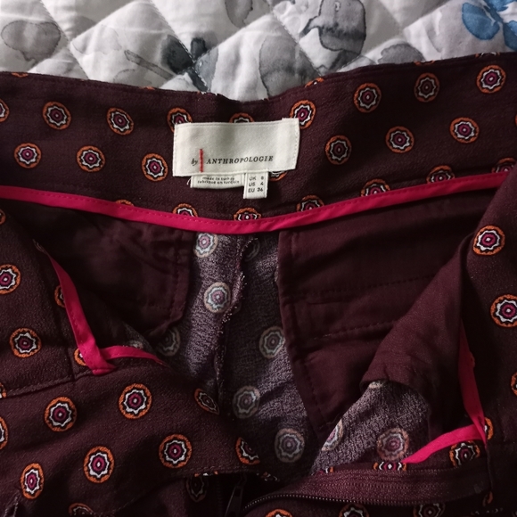 Anthropologie, by Anthropologie brand flowy pants - Picture 3 of 6